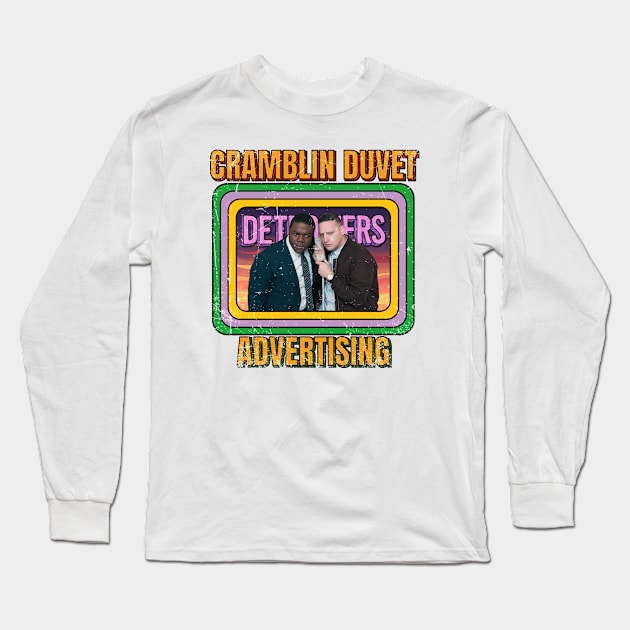 CRAMBLIN DUVET ADVERTISING Long Sleeve T-Shirt by Michelle Hoefener 